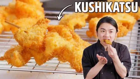 How to Make Japanese Kushikatsu with Perfect Batter and Dipping Sauce