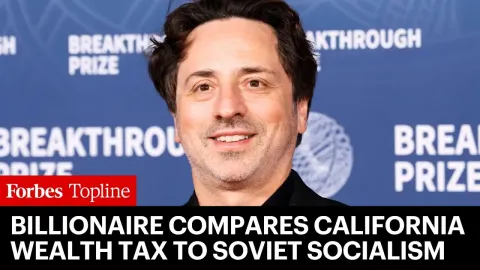 Sergey Brin Compares California Wealth Tax to Soviet Socialism in Rare Statement