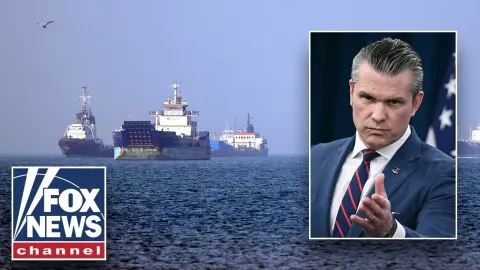 Pentagon Reports Hundreds of Ships Lining Up at Strait of Hormuz
