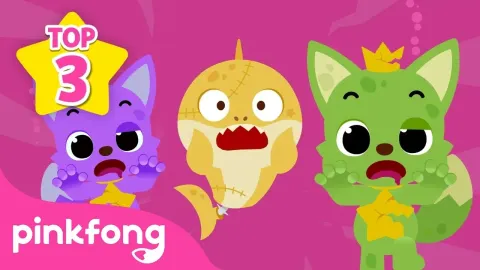 Zombie Sharks and Monster Trucks: A Halloween Cartoon Mix