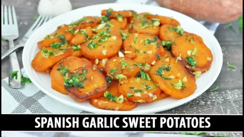 Spanish Garlic Sweet Potatoes Recipe: A Simple and Flavorful Tapas Dish