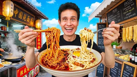 Trying the World's Best Noodles from 50 Countries