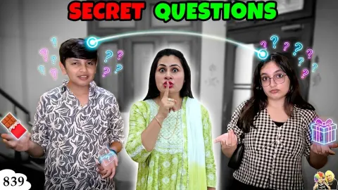 Aayu and Pihu's Secret Twin Telepathy Challenge: Fun Family Games and Surprises