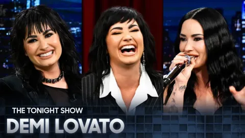 Demi Lovato Plays Games and Sings Genre Challenges on Talk Show
