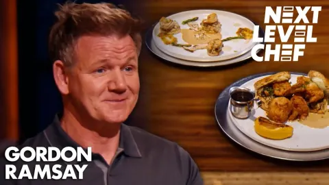 Gordon Ramsay Judges Stunning Dishes in Next Level Chef Competition