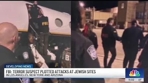 FBI Foils Terror Plot Targeting Jewish Sites in Los Angeles, New York, and Arizona
