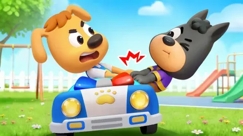 Sharing and Friendship Lessons from Little Labrador and Dobie