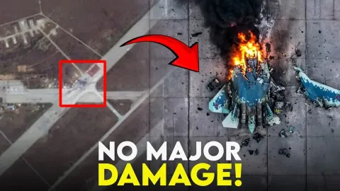 Drone Strike on Su-57 Prototype Sends a Strategic Message, Not a Major Blow
