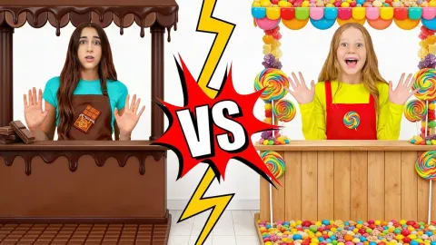 Nastya and Evelyn Have Fun Exploring Cooking and Creative Play