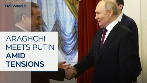 Iranian Foreign Minister Araghchi Meets Putin in St. Petersburg Amid Tensions