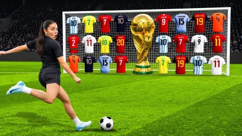 Hit Shirt World Cup Challenge: Players Compete for Most World Cup Appearances