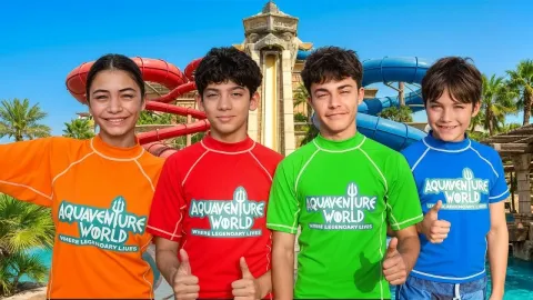 Exploring the Atlantis Hotel: Water Slides, Swimming, and Family Fun