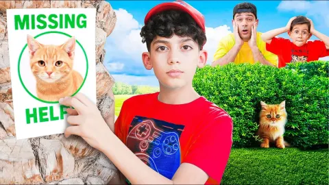 Jason and Alex Search for a Missing Cat and Learn the Value of Teamwork