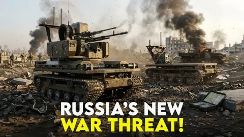 Russia's Combat Robot Fleet Grows as NATO Fortifies Border Defenses