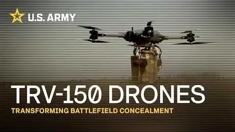 U.S. Army Tests TRV-150 Drone for Tactical Resupply in Concealment Training