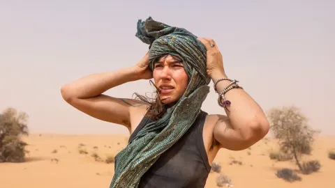 Surviving a Three-Day Sandstorm in the Sahara Desert