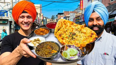 Exploring Amritsar's Legendary Punjabi Food and the 10,000 Calorie Challenge