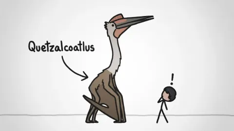 How the Giant Quetzalcoatlus Pterosaur Achieved Flight Despite Its Massive Size
