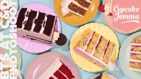 Inside a Professional Bakery Photoshoot for Crumbs & Doilies