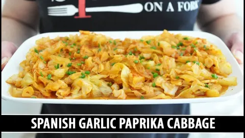 How to Make Spanish Garlic Paprika Cabbage with Perfect Texture