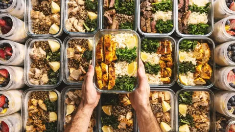 How I Prepared 46 Healthy Lunches for Meal Prep Efficiency