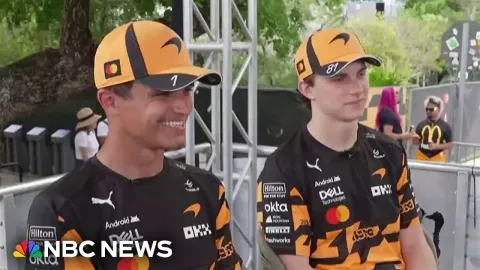 Oscar Piastri and Lando Norris on the Miami Grand Prix and F1's US Growth