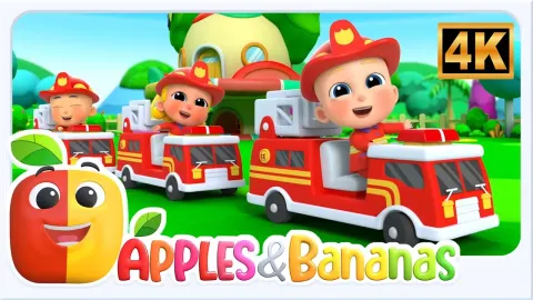 Fire Truck Song and Fun Nursery Rhymes for Kids to Sing Along