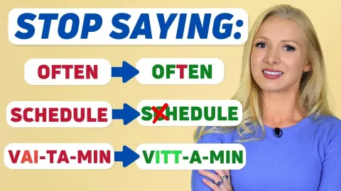 50 Common English Words You Might Be Mispronouncing