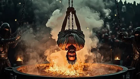 The Grisly Boiling Execution of a Cook in Tudor England