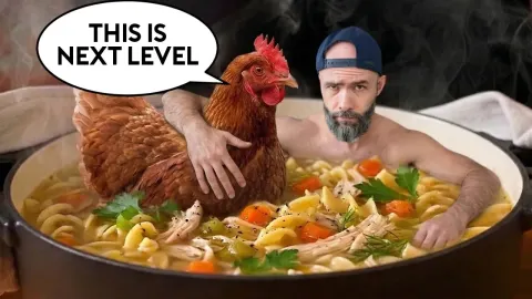 Exploring Chicken Noodle Soup from Canned to Gourmet with Chef Babish