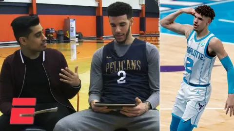 Lonzo Ball Shares His Thoughts on LaMelo Ball's Best Highlights and Growth