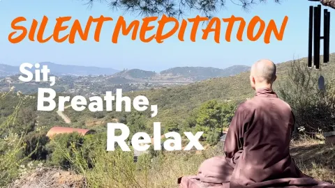 10-Minute Silent Sitting Meditation for Deep Relaxation and Inner Peace