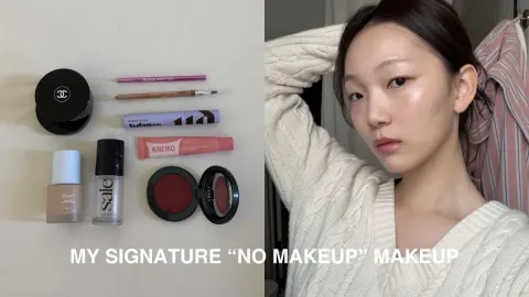 How Models Achieve a Natural No-Makeup Look for Castings