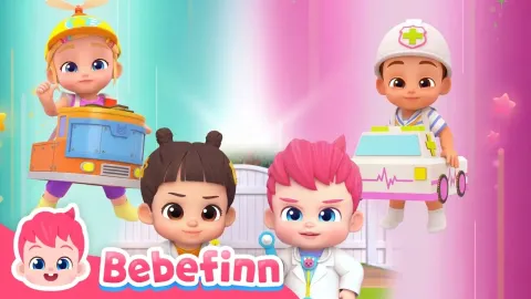 Bebefinn's Baby Doctors and Superhero Team Rescue Adventure