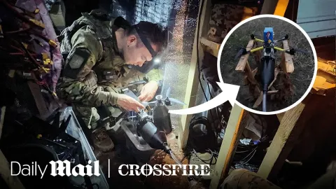 Inside Ukraine's Fiber Optic Wonder Drone Strike on Russian Pilots