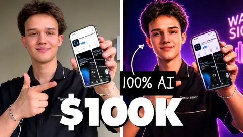 How a 19-Year-Old Made $100K Using AI Influencers to Market His App