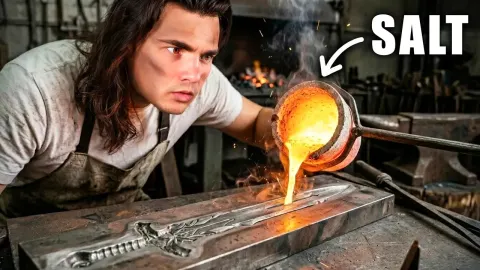 Casting Functional Objects from Molten Salt in a DIY Experiment