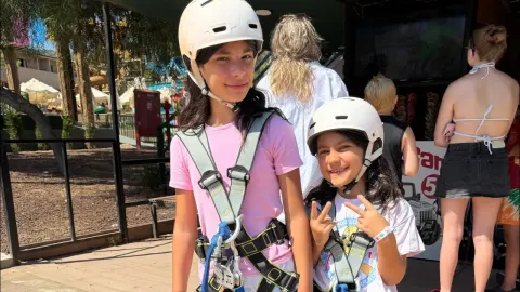 Thrilling Zipline Adventure Showcases Excitement and Fun