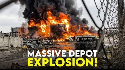 Russia Launches 20-Hour Assault on Dnipro, Striking Oil Depot and Energy Infrastructure