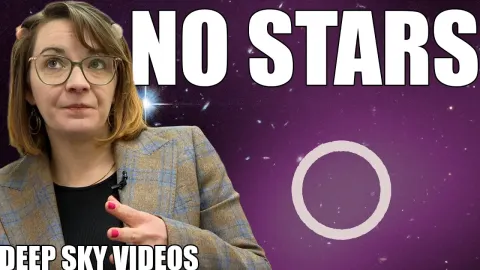 Astronomers Discover a Galaxy Without Any Stars