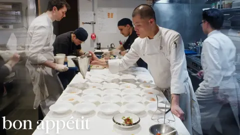 Inside the High-Stakes Chaos of a Michelin-Starred Kitchen in NYC