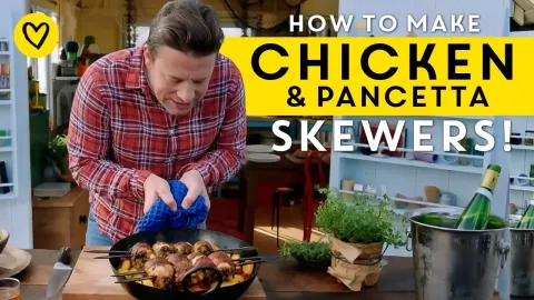 Sicilian-Style Pancetta-Wrapped Chicken Thighs with Roasted Potatoes and Tomatoes