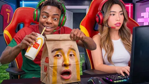 Sneaking into a YouTuber's House for a 100-Hour Camouflage Challenge