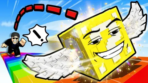 Throwing Lucky Blocks in Roblox for Rare Items and Upgrades