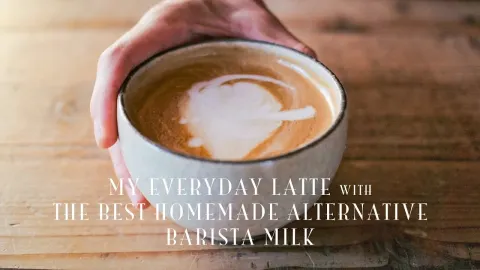 How to Make Homemade Cashew Milk for Perfect Lattes