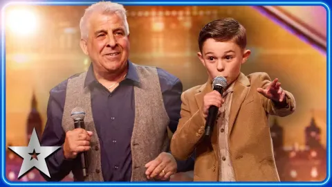 Lucciano Surprises Grandfather Frankie with Emotional Duet on Britain's Got Talent