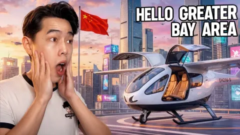 Exploring China's Futuristic Greater Bay Area: Robots, Flying Cars, and Smart Cities