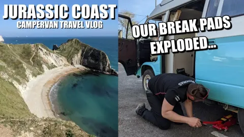 Exploring the Jurassic Coast in a Campervan: Breakdowns and Beautiful Views