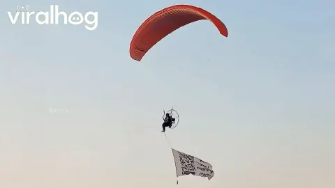 Romantic Paragliding Marriage Proposal at San Juan Sunset