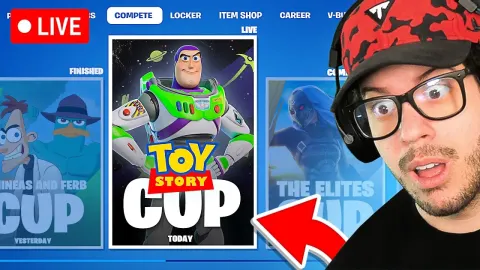 Fortnite Buzz Lightyear Cup Gameplay and Victory Highlights